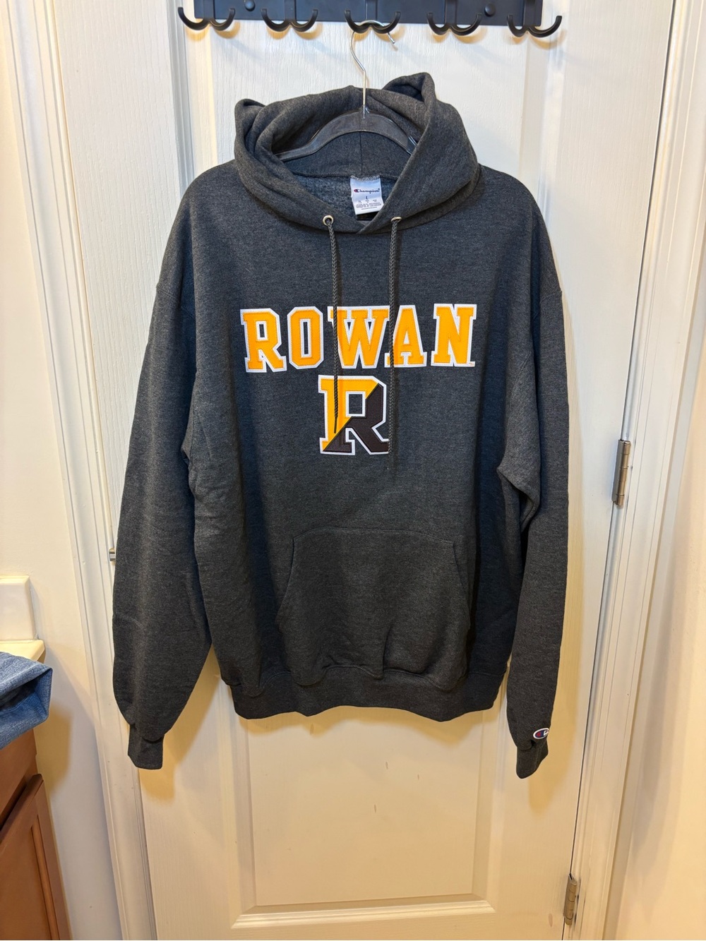 Rowan University Hoodie Sweatshirt Men's Champion Size Large New With Out Tags